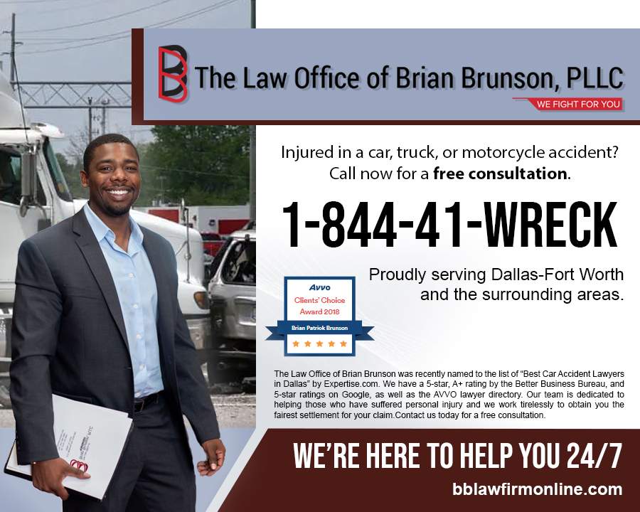 Attorney Brian Brunson - Dallas Personal Injury Lawyer